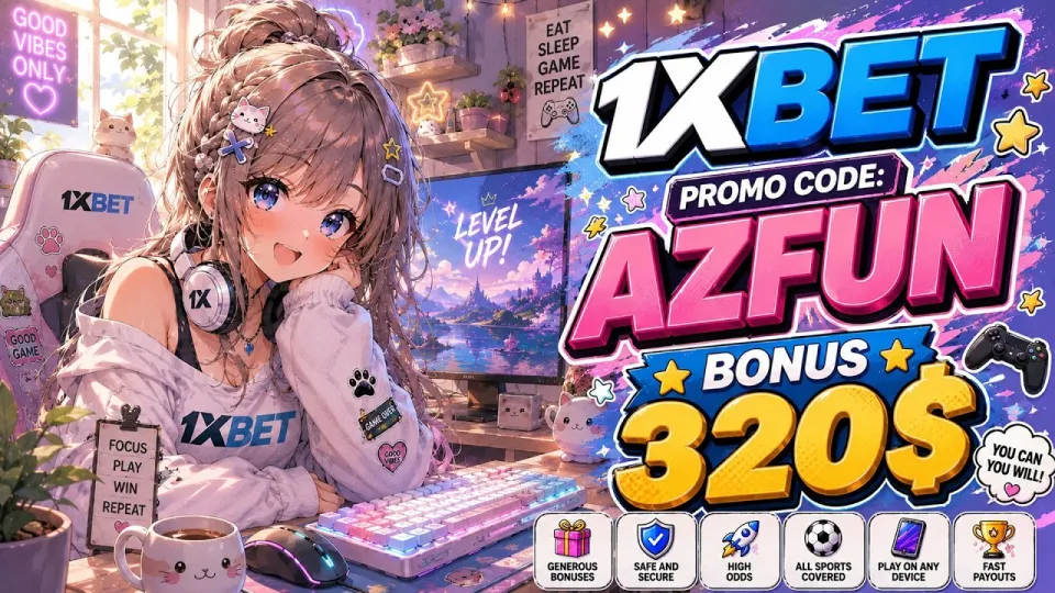 Best 1xbet promo code gives new players a 100% first deposit bonus up to €100 with a working registration link